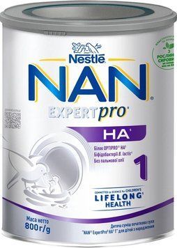 NAN 1 ЕкспПро Гіпоалерг. суха суміш для дітей з народж.(6x800g ) / 9384 NAN029384 фото
