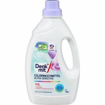 DM Гель для прання для чутливої шкіри Ultra Sensitive, 27 WA (Кольорових речей) - 1,5 L / 8 шт/ящ 05285 фото