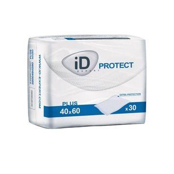 Пелюшки поглинаючі гігієнічні ID Protect Plus, 60*40 см, 30 шт  Protect Plus60*40 фото