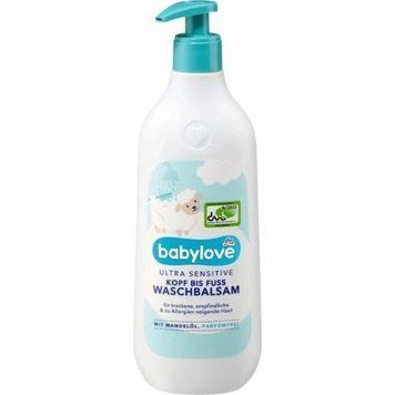 Babylove Дитячий гель для вмивання Kopf bis Fuss, Ultra Sensitive - 500 ml / 10 шт/ящ 05318 фото