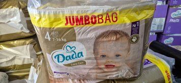 Підгузки Dada Extra Care 4 MAXI 82 шт / 7‑16 кг JUMBO BAG(defect) ExtraCare4 JumboDefect фото