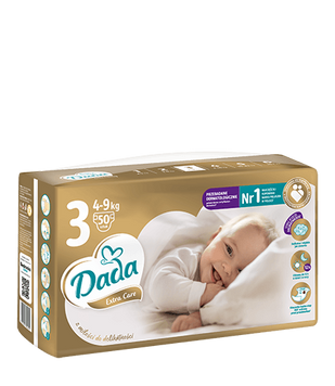 Підгузки Dada Extra Care 3 MIDI / 4-9 кг  50 шт ExtraCare3New фото