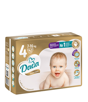 Підгузки Dada Extra Care 4 MAXI / 7‑16 кг  42 шт ExtraCare4New фото