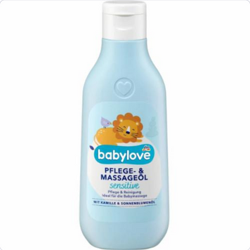 Babylove Масажна олія Baby Pflege- & Massage&ouml;l (Sensitive) - 250 ml  id_1618 фото