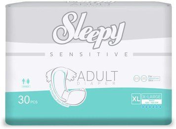 Sleepy Підгузки для дорослих Sensitive Adult XL, 30шт. - 4 шт/ящ 03846 фото
