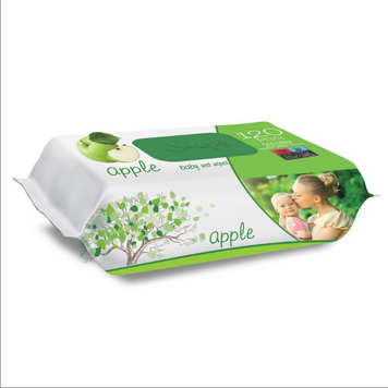 Sleepy Серветки вологі Apple, 120 шт id_1637 фото