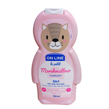 Засіб для миття волосся, тіла та обличчя дитячий Le Petit Marshmallow On Line 350 мл НФ-00011547 фото