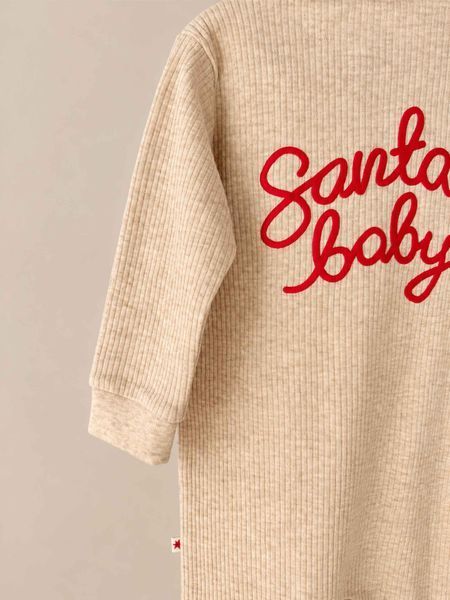 Дитячий чоловічок Santa Baby на двосторонній блискавці з відкритими стопами Next120/9-12 фото