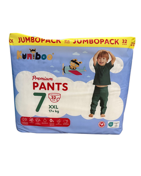 Підгузки-трусики Kuniboo Premium 7 XXL (17+ кг), 32 шт Kuniboo7Pants32 фото