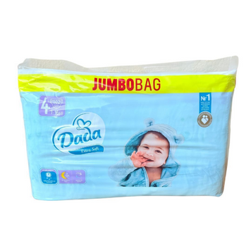 Підгузки Dada Extra soft 4 JUMBO 102 шт для дітей вагою від 7 до 16 кг(пошкоджена упаковка і заклеєна скотчем) ExtraSoft4JumboNew102(defect) фото
