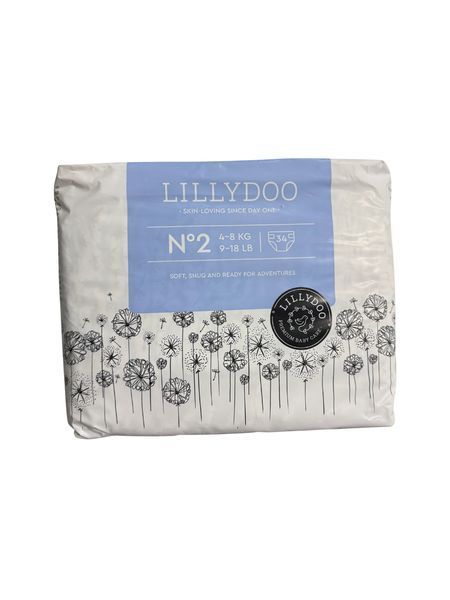 Підгузки Lillydoo 2 (4-8 кг), 34 шт Lillydoo2-34 фото