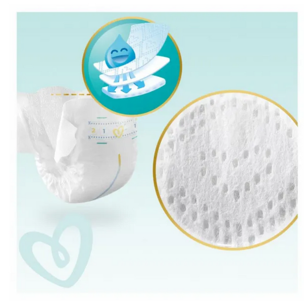 Pampers Дитячі одноразові підгузки Pampers Premium Care Розмір 2 Mini (4&ndash;8 кг), 46 шт Pampers1Mini46 фото