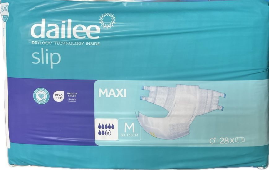Підгузки для дорослих Dailee Slip Maxi Plus Розмір М Dailee фото