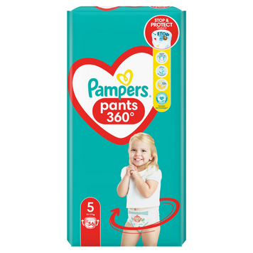 Підгузки-трусики Pampers розмір 5 (12-17 кг) 56 шт Pampers5Pants56 фото