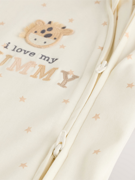 Чоловічок із закритими стопами для дитини I love my mummy NextMummy3-6 фото