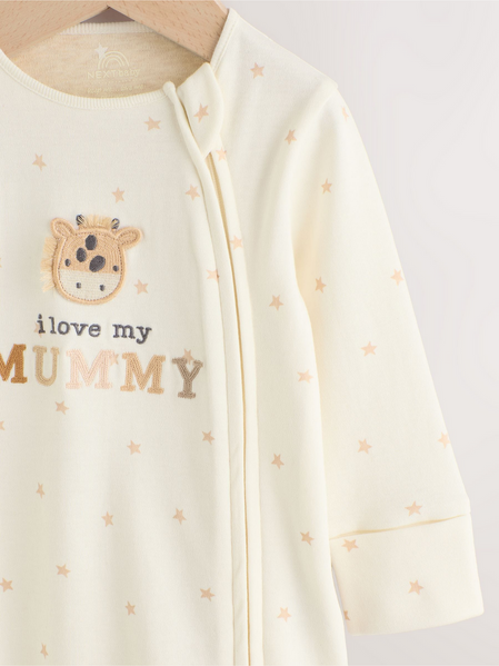 Чоловічок із закритими стопами для дитини I love my mummy NextMummy3-6 фото