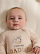Чоловічок із закритими стопами Next для дитини I love my daddy NextDuddy6-9 фото 2